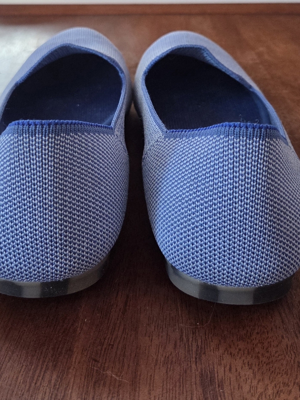 Rothy's Light Blue Knit Flats - Picture 4 of 7